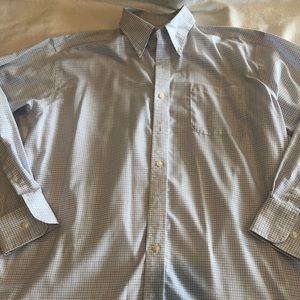 Nautica Dress Shirt Size 16.5 34/35